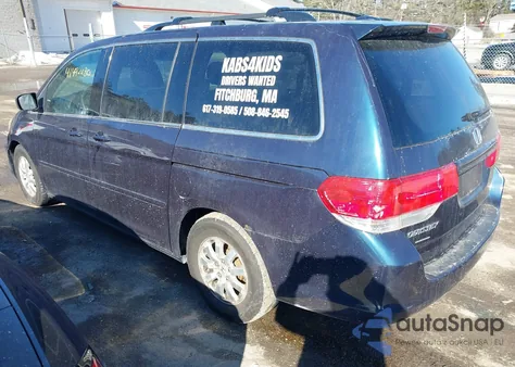 2010 Honda Odyssey Ex-L из США, поврежденный, VIN 5FNRL3H66AB098821